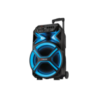 Caixa Amplificada Cm-550-l 550w Rms Preta Mondial Bivolt Preto