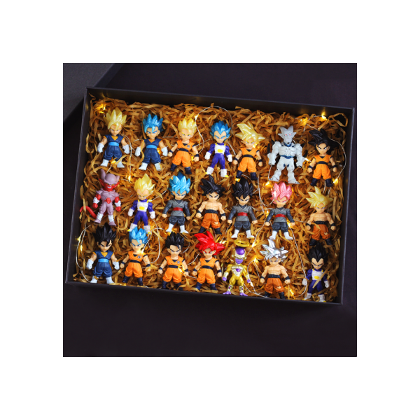 Dragon Ball Z Anime Action Figure Set, Super Saiyajin, Goku Filho, Gohan, Vegeta, Broly, Piccolo, Majin Buu, Model Toy Gifts