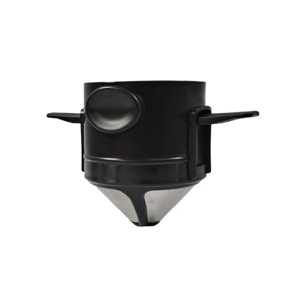 Filtro De Café Dobrável Portátil Reutilizável Aço Inoxidável Coador Individual Viagem Escritório Gotejador Sustentável Infusor De Chá Funil Cesta Compacto Prático Para Trilhas E Camping
