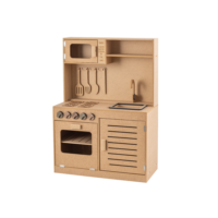 Cozinha de brinquedo infantil desmontável mdf