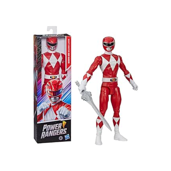 Power Rangers Mighty Morphin Ranger Vermelho - Figura de 30 cm - E8665 - Hasbro