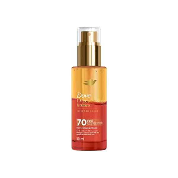 Dove Óleo e Sérum Bifásico UV Repair & Glow + Ferúlico 110ml