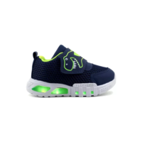 Tênis Infantil Masculino Com Luzes Led Promoção Top Cb328