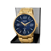Relógio Orient Masculino Mgss1136 D2kx Azul Dourado
