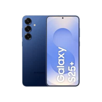 Celular Samsung Galaxy S25+ 5G, 256GB, 12GB RAM, Câmera Tripla de 50+12+10, Tela Grande de 6.7", Azul Marinho