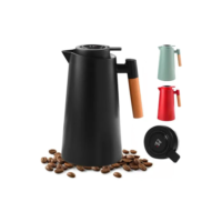 Garrafa Térmica 1 Litro Com Termômetro Led Para Chás / Café