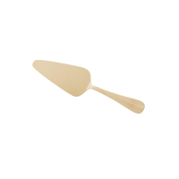 LYOR - Espátula de Aço Inox para Bolo Positano Dourada 25cm- Lyor