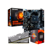 Kit Upgrade Gamer - Ryzen 7 + Placa Mãe M.2 + 32gb Ram Ddr4