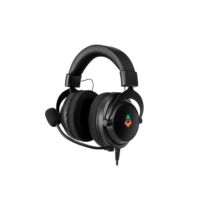 Headset Gamer Mancer Aura, RGB, Drivers 50mm, Preto, MCR-AUR-RGB01