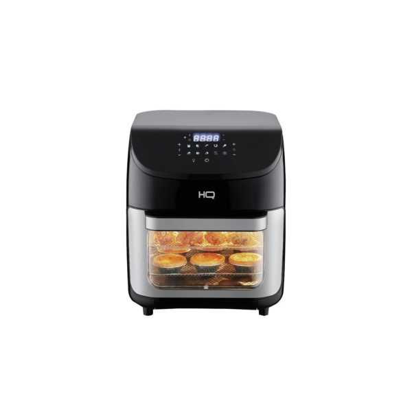 Fritadeira Sem Óleo AirFryer Oven HQ 5 em 1 12 litros Digital Com visor Preta HQ-AFO12LDVG