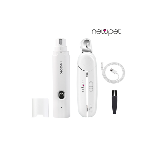 Newpet 2 Em 1 Kit Alicate + Lixa Corte De Unhas Pet Cães E Gatos