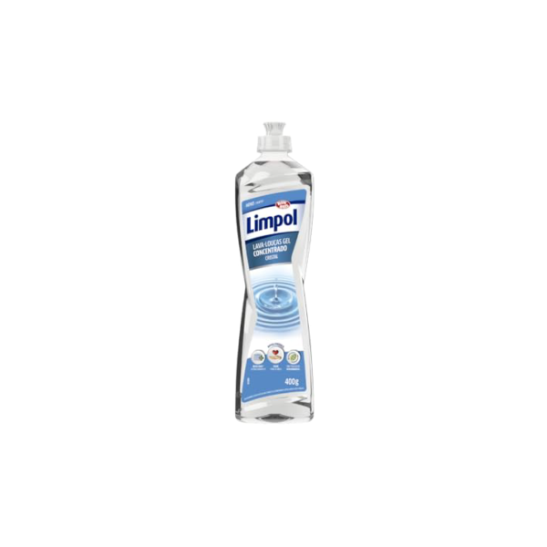 Detergente Concentrado Gel Cristal Limpol Bombril 400G