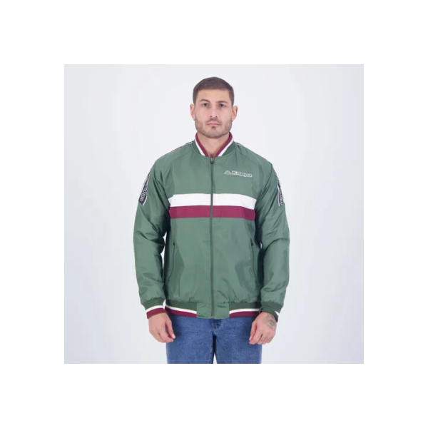 Jaqueta Kappa Bomber Verde