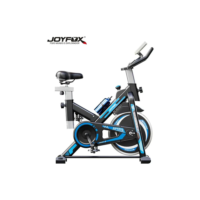 Joyfox Bicicleta Ergométrica para Spinning Mecanica 13kg Fitness Cor Preto/Azul