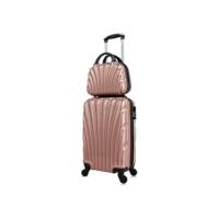 Kit Mala de bordo com Frasqueira Dizy Rose Swiss Move