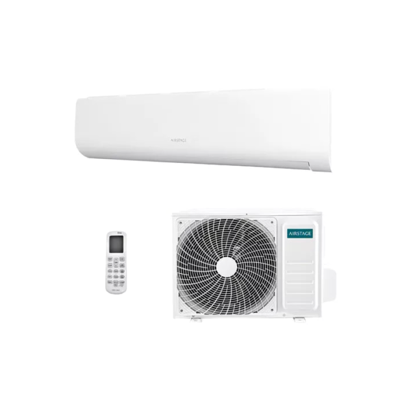 Ar Condicionado Split High Wall Inverter R-32 Fujitsu Airstage Essencial 12000 Btus Quente/frio 220V