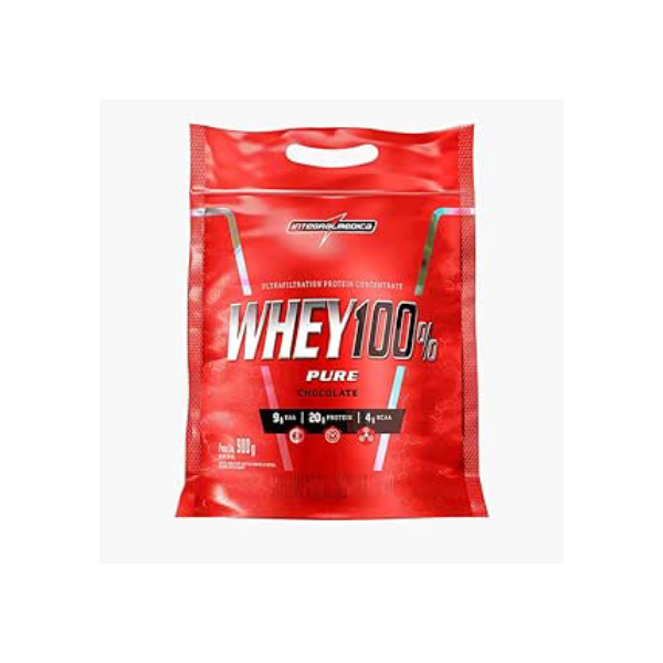 Whey 100% Pure 900g Pouch Integralmedica - Chocolate