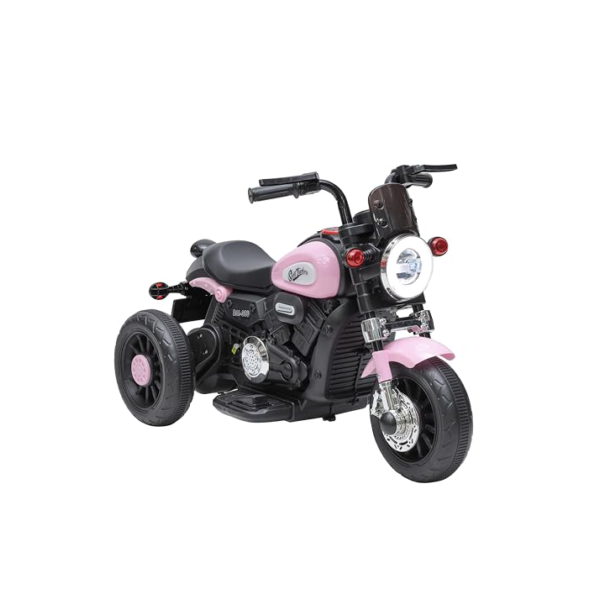 Zippy, Mini Moto Elétrica Halei Brinquedo Infantil 6V - Rosa