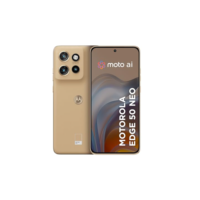 Smartphone Motorola Edge 50 Neo 5G - 256GB 16GB (8GB RAM+8GB Ram Boost) 50MP Sony Camera Moto AI Ultrarresistencia militar - Latte Vegan Leather