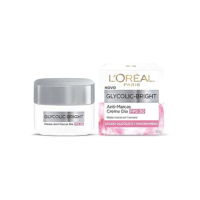 L'Oréal Paris Glycolic-Bright, Creme Anti-Marcas Dia FPS 30 com Ácido Glicólico e Niacinamida para Redução de Manchas e Uniformização da Pele, 49g