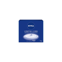 NIVEA Sabonete em Barra Creme Care 90g - Sabonete hidratante, com o melhor de NIVEA Creme, pele macia e hidratada, com espuma cremosa, contém Eucerit