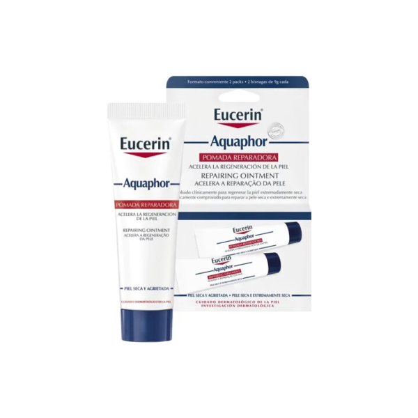 EUCERIN Pomada Reparadora Aquaphor 50ml, Hidratação Intensiva, Hidratante Corporal