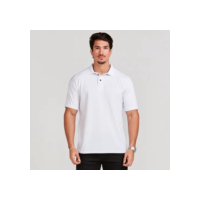Camiseta Polo Masculina Piquet Algodão Slim Manga Curta