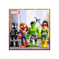 Marvel homem aranha e seus amigos incríveis versão mágica gwen milhas pantera negra médico polvo hulk homem de ferro brinquedos presente do miúdo
