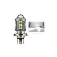Luz De Projetor LED H4 6500K De Alto Desempenho Para Motocicletas-360 ° Visão