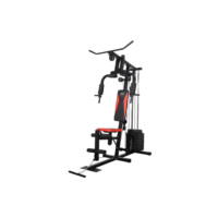 Estação De Musculação De 45kg Wct Fitness Cor da estrutura Preto Cor do estofamento Preto e vermelho