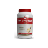 suplemento alimentar Whey Fort 3W Baunilha 900g Vitafor