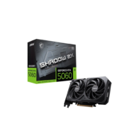 Placa de Vídeo MSI NVIDIA GeForce RTX 5060 SHADOW 2X OC, 8GB, GDDR7, 128 Bits - 912-V537-037