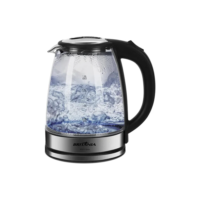 Chaleira Elétrica Britânia BCH11 Glass de 1,8L, 1150W de Potência e Jarra de Vidro -