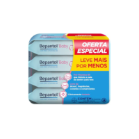 Bepantol Baby Kit Lenço Umedecido, Ideal para a Pele do Bebê, Fórmula Hidratante com Pró-Vitamina B5, Hipoalergênico, Sem Fragrância, Corantes e Conservantes, Leve 4 Pague 3, 192 Lenços