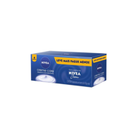 NIVEA Sabonete em Barra Creme Care Promo 6 un. 90g - Limpa e deixa a pele macia mesmo após o banho, com glicerina, fragrância NIVEA Creme e o exclusivo ingrediente Eucerit