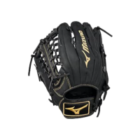 Mizuno Luva de beisebol GMVP1275P4 MVP Prime Outfield 32,36 cm, Shock 2 Web, mão esquerda
