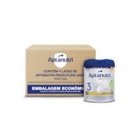 Pack Aptanutri 3 Profutura com 4 unidades de 800g - 3,2kg - Contém prebióticos e DHA e ARA.