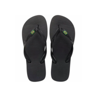 Chinelo Sandalia Havaianas  Banderinha  Preto - Promoção!