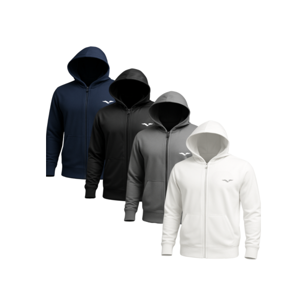 Jaqueta Blusa Jogger Masculina com Capuz Para Frio Com Refletivo