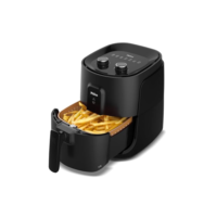 Fritadeira Air Fryer Philco 5,5L 1500W PAF55A Cesto Quadrado Preto 127V