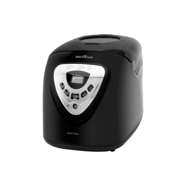 Panificadora Multipane 12 Programações Com Função Timer e Antiaderente Potência de 550 W Cor Preto Britânia