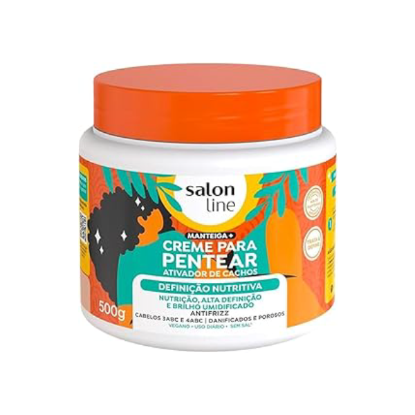 Salon Line, SL CREME PENTEAR CONDICIONADOR ATIVADOR DEFINICAO NUTRITIVA 500GR