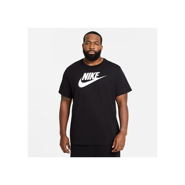 Camiseta Nike Sportwear Icon Futura Masculina - Preto+Branco