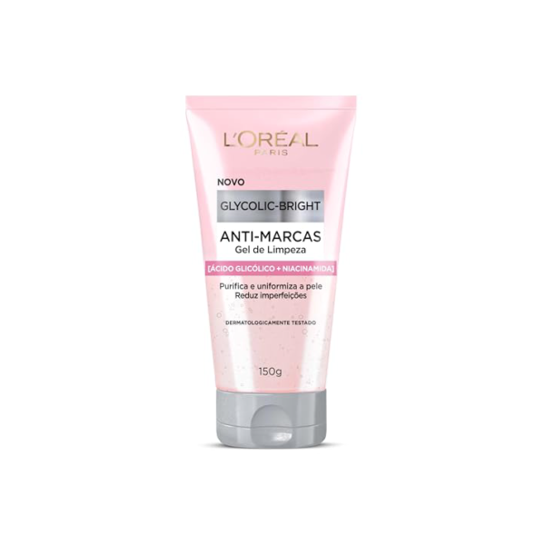 L'Oréal Paris Gel de Limpeza Anti-Marcas Glycolic-Bright 150g