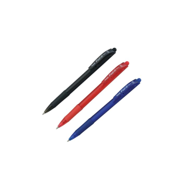 Pentel Caneta Esferográfica Feel It 0.7 mm Kit 3 Cores SM/BX417-ABC