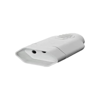 Femea Bipolar 2P + T Padrão Abnt Sextavado Para Cabo De Energia Cinza 10A X 250V~ - Ilumi