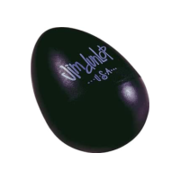 Dunlop Chocalho Egg Shakers 9103TBK, preto, pacote com 2