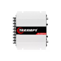 Modulo Taramps Ts400x4 Amplificador Som Automotivo 400w 2 Ohms Digital 400rms 4 Canais Entrada Rca Potencia Carro Moto Caminhonete Picapes SUV T400 Ts 400 Watts Estereo, Sub, Falante, Drivers, Tweters