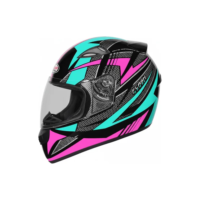 Capacete Moto Feminino Ebf New Spark Esportivo C/ Narigueira