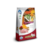 N&D Tropical para Cães Adultos de Raças Mini e Pequenas Sabor Frango, Cereais e Frutas Tropicais 2,5Kg